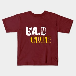 5 A.M CLUB Kids T-Shirt